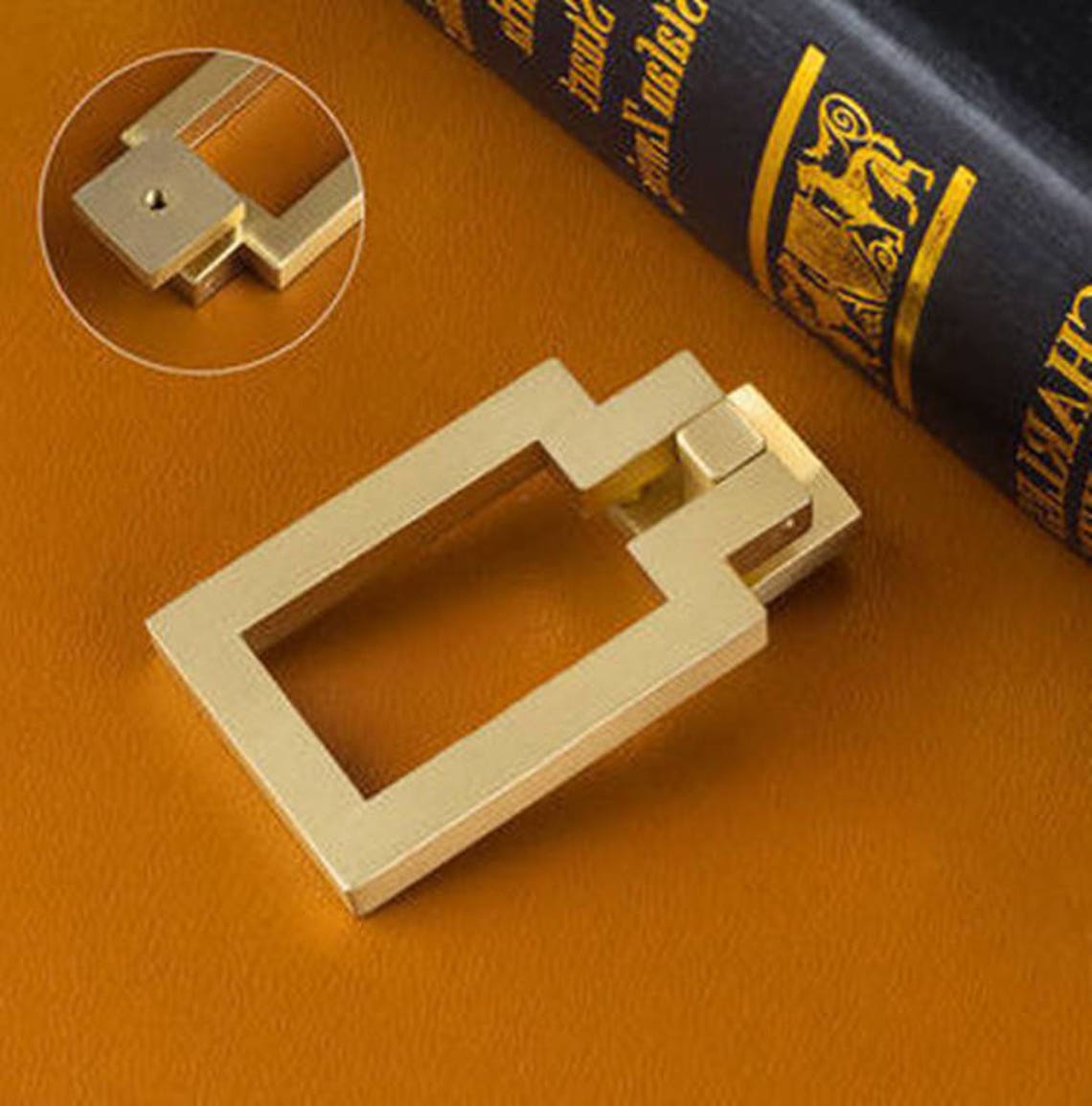 Gold Handle Door Knob Dresser Knobs Drop Ring Drawer Etsy Sweden