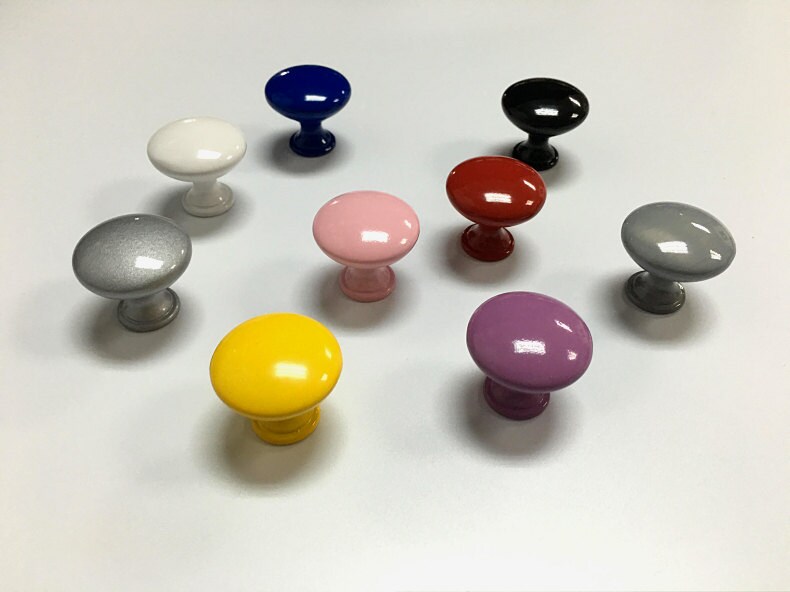 Colorful Dresser Knobs Drawer Knobs Pulls Handles Kitchen Etsy