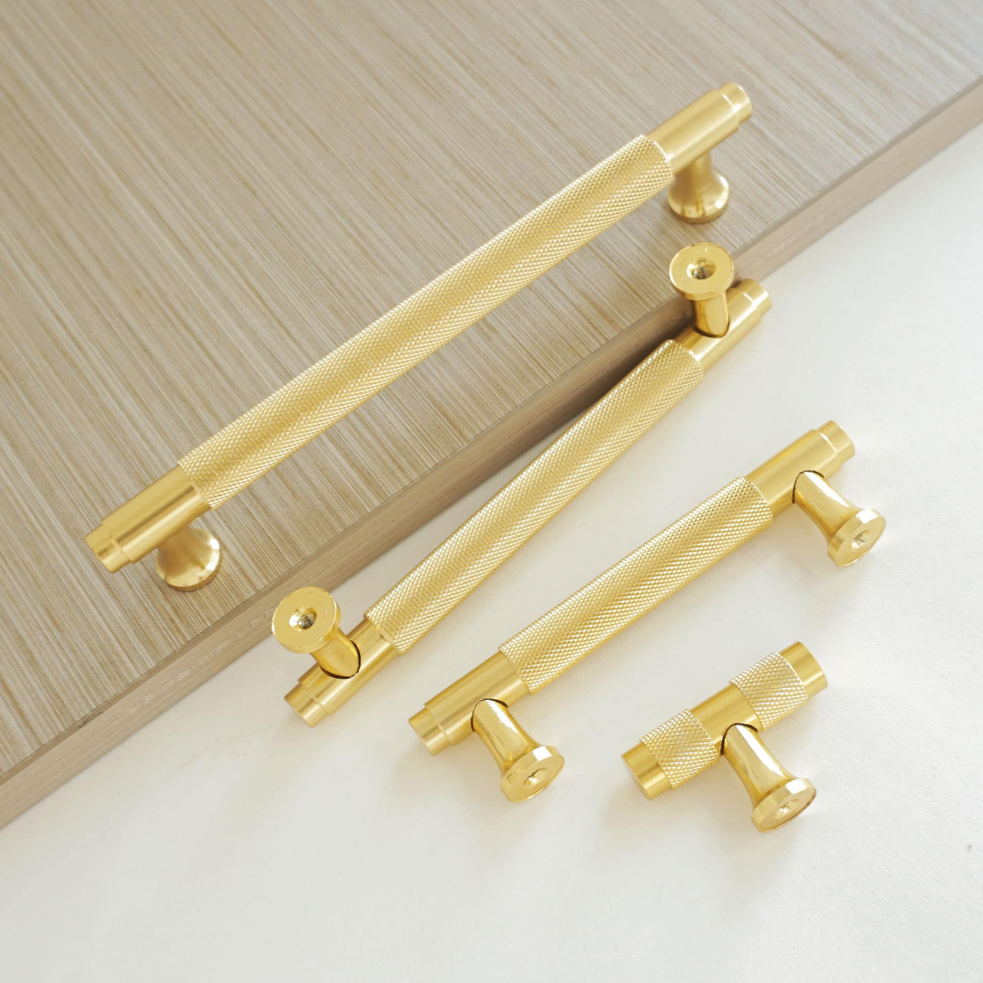 378 5 63 Gold Cabinet Handles Kitchen Door Etsy