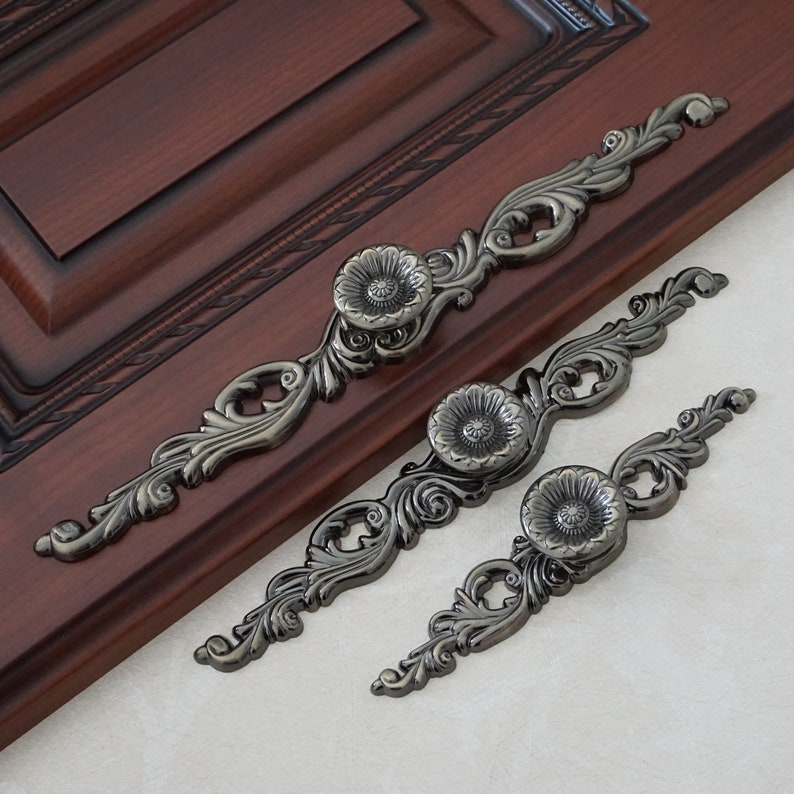 Vintage Drawer Pulls Retro Rustic Kitchen Cabinet Handles Knob - Etsy