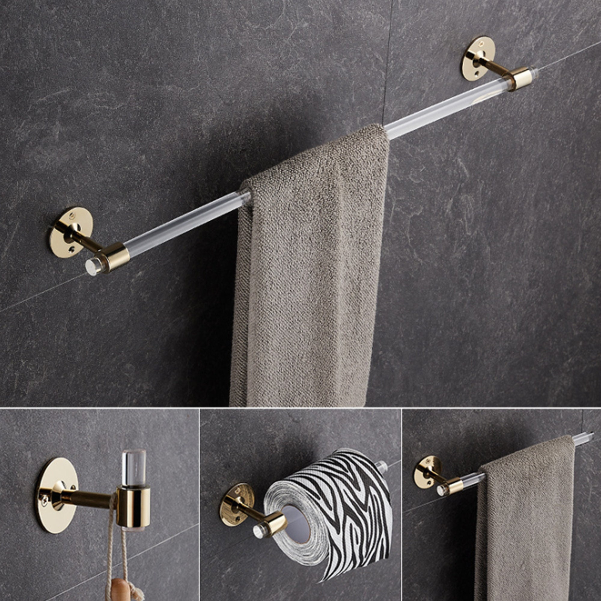 modern bathroom wall hooks