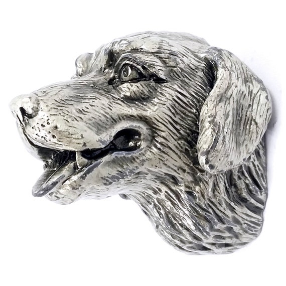 Chic Pewter Dresser Knobs Cabinet Pull Handles Dog Animal Etsy