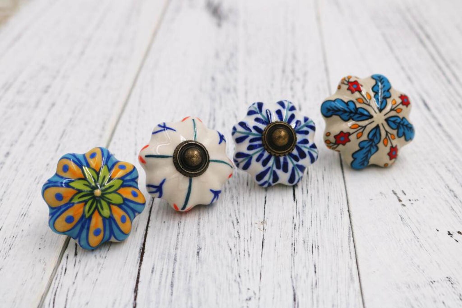 Ceramic Knob Dresser Drawer Knob Colorful Knobs Girls Children Etsy