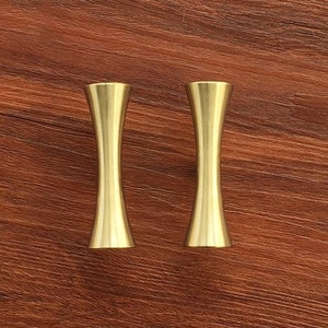 Retro T Bar Knobs Pulls Cabinet Door Handles Brushed Gold Brass Drawer ...