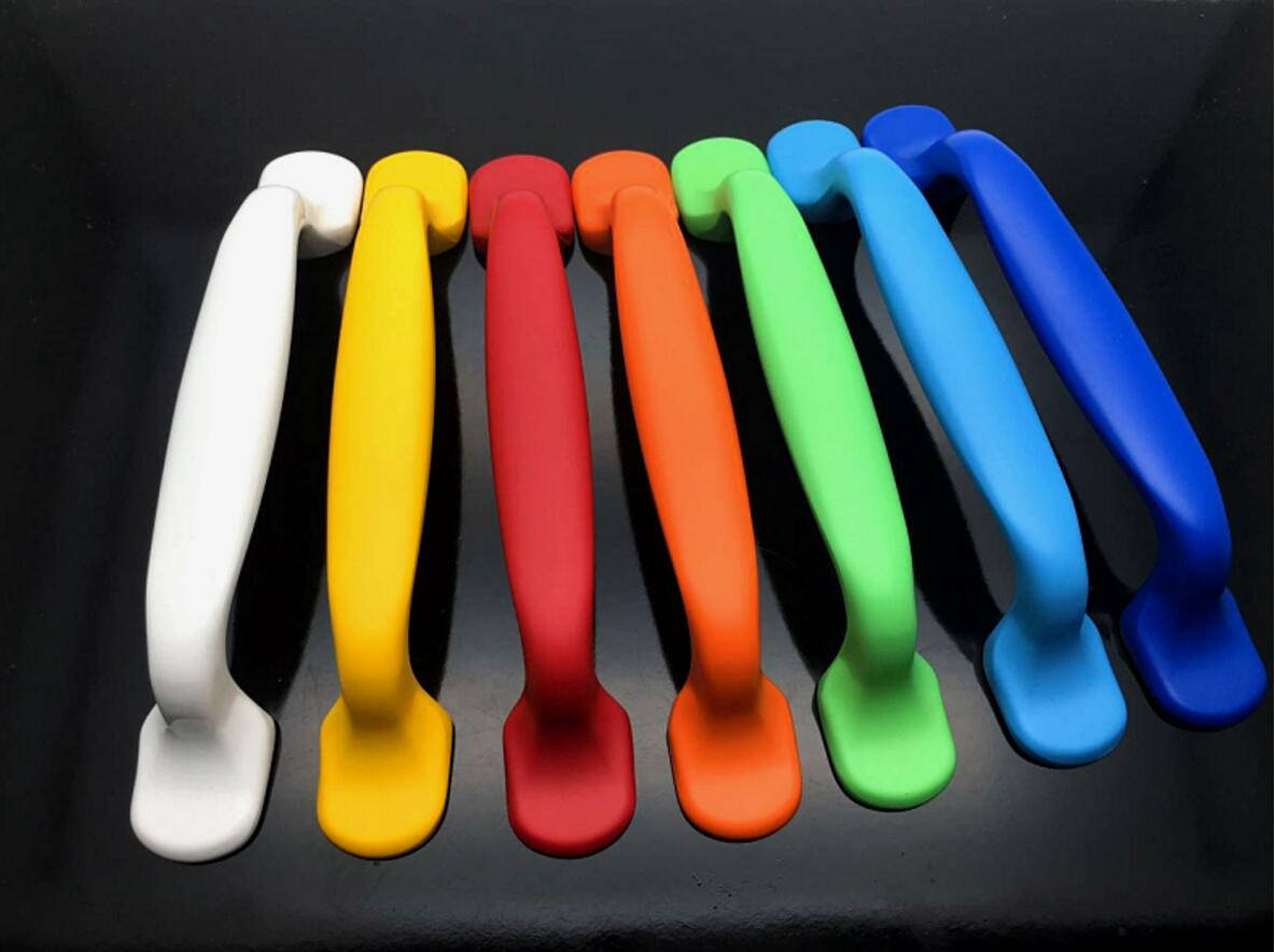 3.78 Colorful Handles Drawer Pulls Knobs Kitchen Etsy