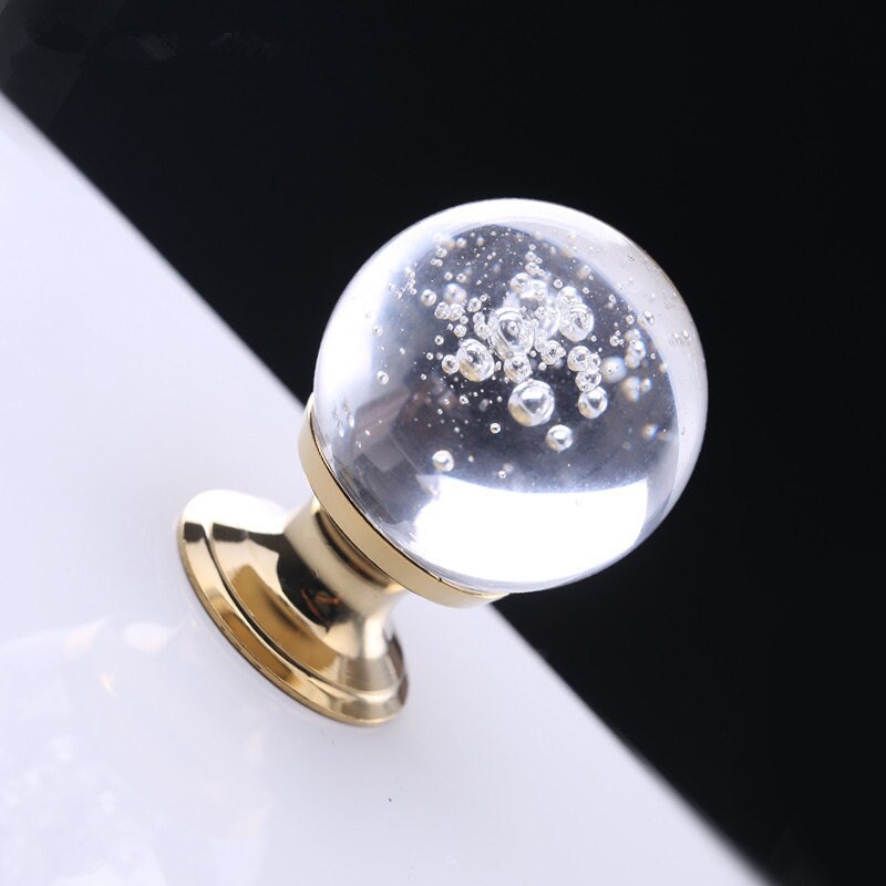 Knobs & Pulls Acrylic Knobs Organic glass Crystal Door Knobs Wardrobe