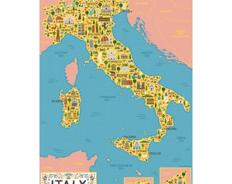 Italy map