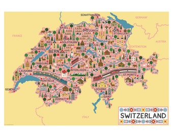 Switzerland Map