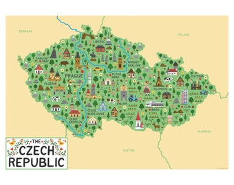 Czech Republic map