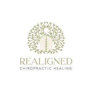Chiropraktor Wirbelsäule Logo Design: Vorgefertigtes Massage Business Branding