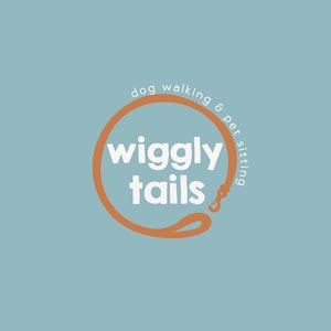 Dog Walking & Pet Sitting Logo Design: Custom Shop Branding Kit
