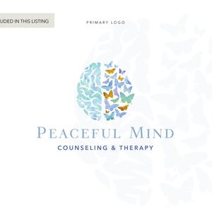 Therapy & Counseling Logo Design: Business Branding Logo For Psychologists, Somatic/EMDR Therapists, Wellness Specialists