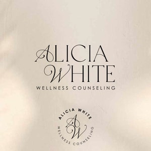 Beratung Therapie Wellness Elegantes Logo und Unterzeichen | Life Coach Logo | Persönlicher Assistent Logo | Suchst du nach einem Geschenk? Visitenkarte