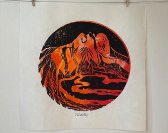 Pele Woodprint