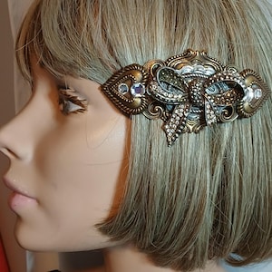 Vintage Rhinestone Barrettes - Etsy display picture 3