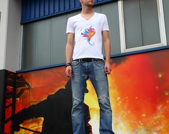 Men's T-shirt, Fair Trade with screen printing