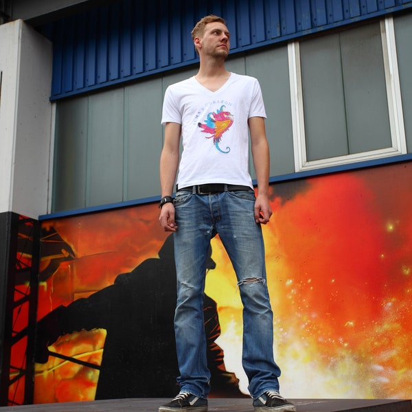 Herren T-Shirt, Fair Trade mit Siebdruck