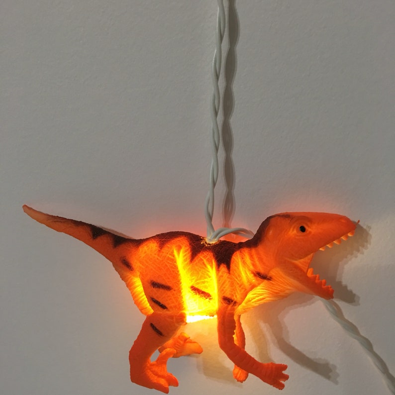 Dinosaur string lights by Calico Clouds image 4