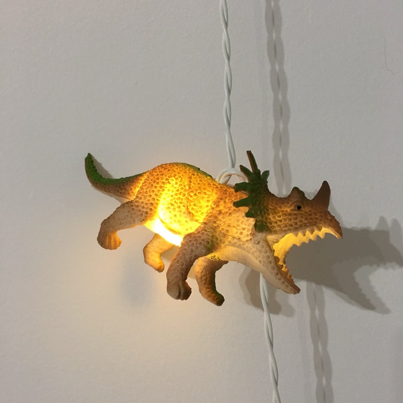 Dinosaur string lights by Calico Clouds image 6