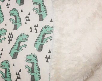 Retro Dinosaurs Blanket