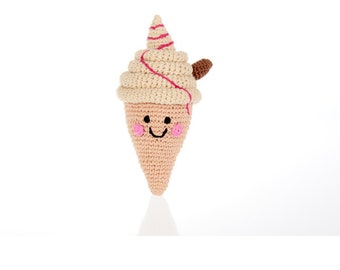 Isla Ice cream Rattle