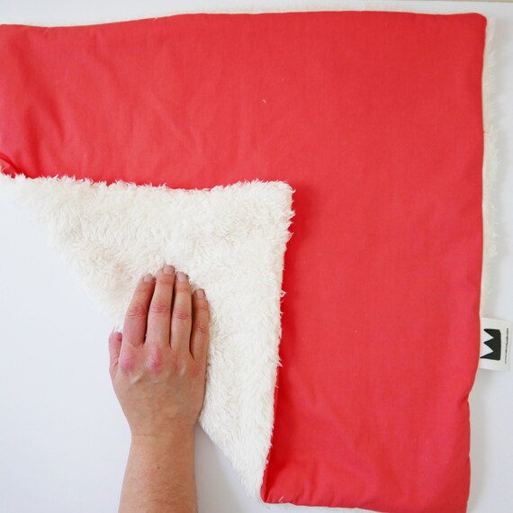 Neon Pink Comforter Blanket Made By Calico Clouds Etsy