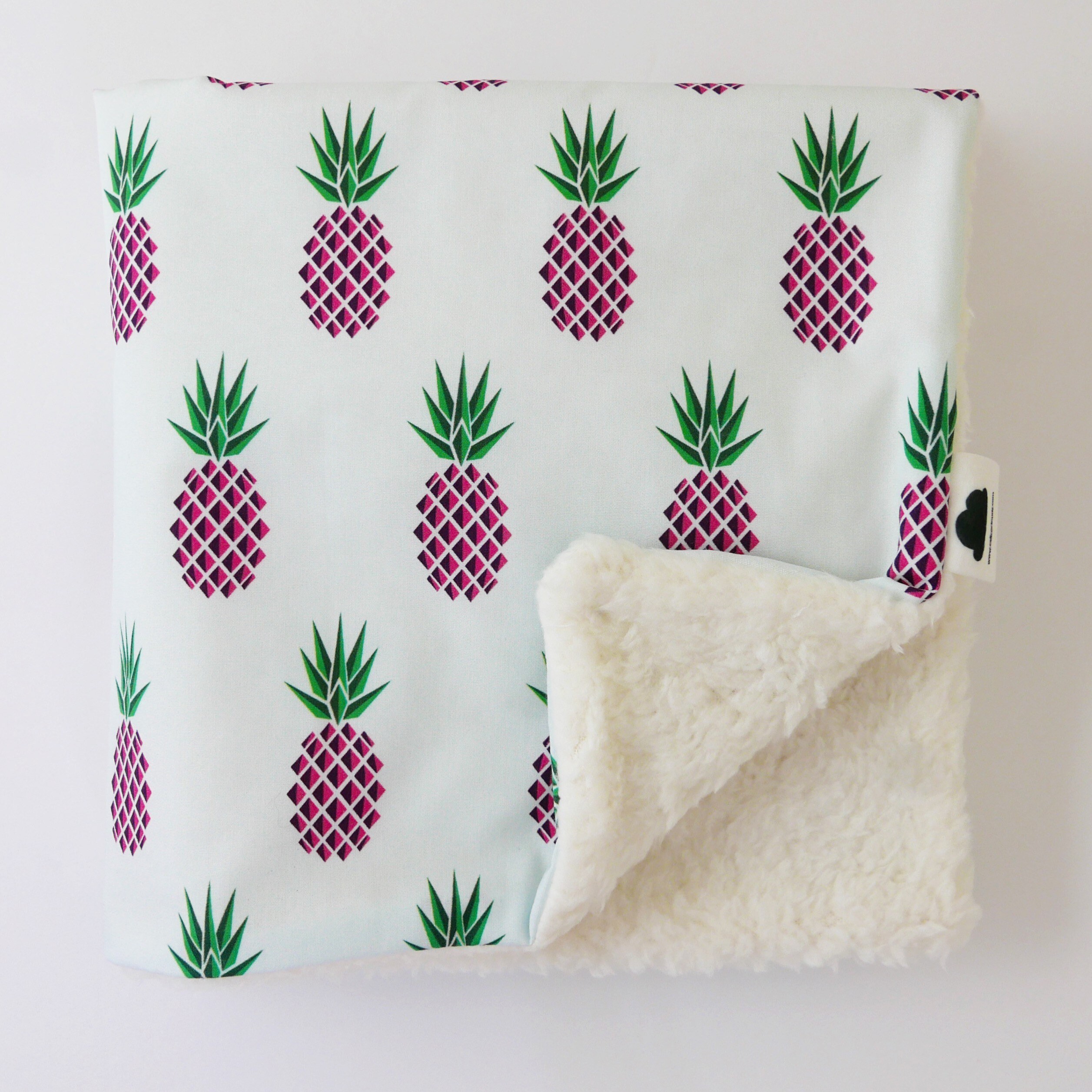 Pineapples Blanket Etsy