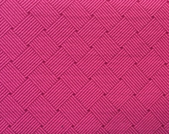 Plain Stitches Weave Knit Knit Ciclamino Ortensia Bluette Hamburger Love Albstoffe Pink Pink Pink