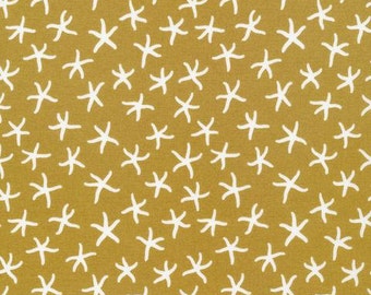 Rain Walk - Underwater - Starfish - quilting cotton fabric