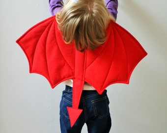 Children S Costume Etsy - roblox devil costume