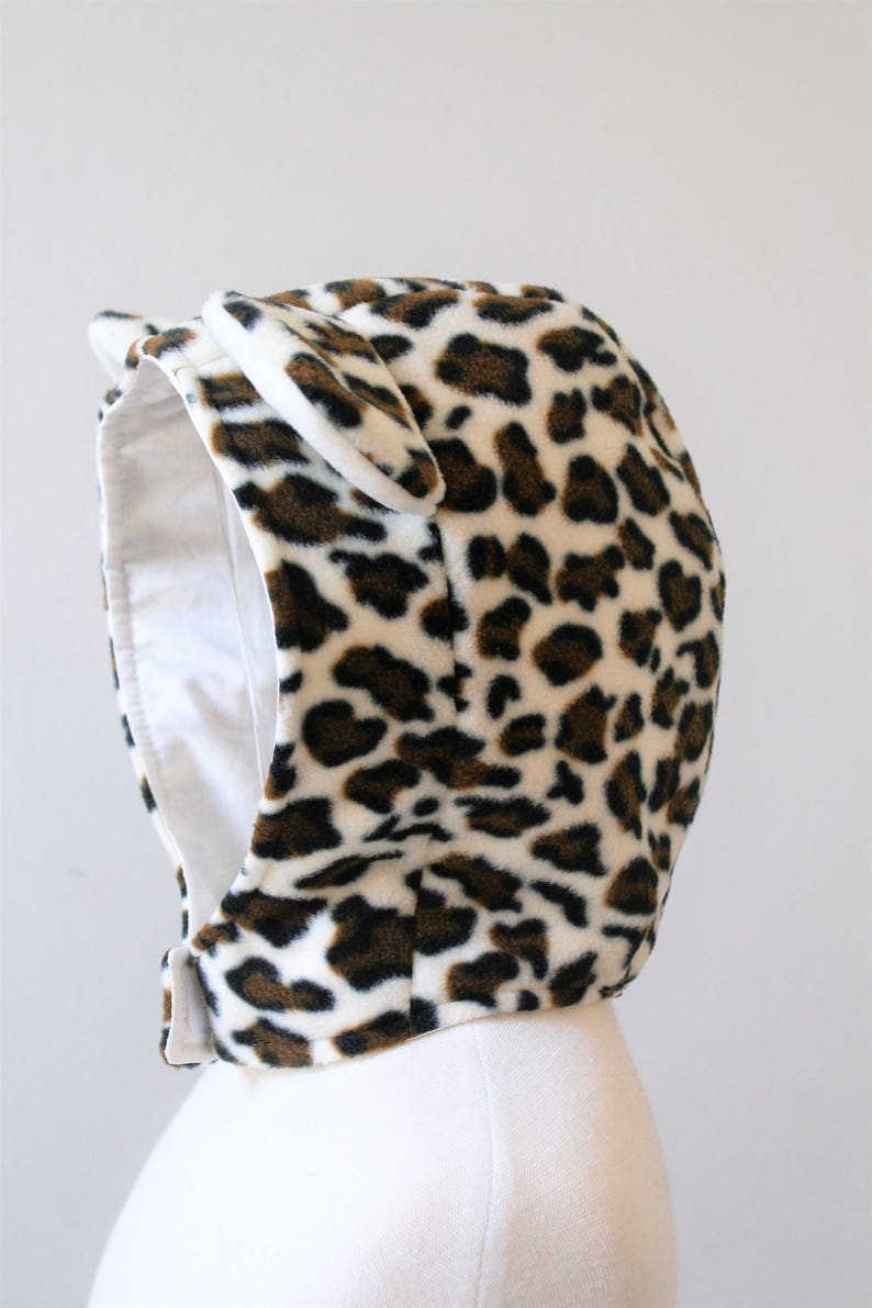 Kid's Snow Leopard Costume Snow Leopard Hood AND Tail | Etsy