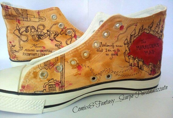 marauders map shoes