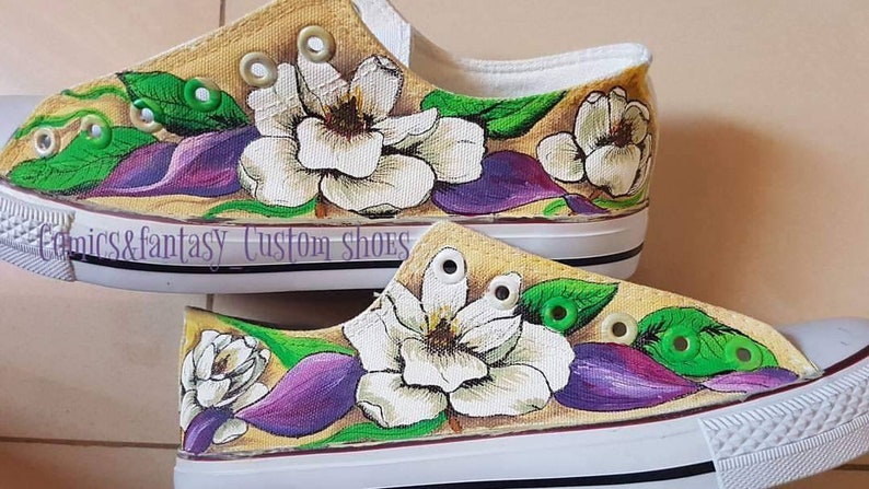 converse con i fiori converse con i fiori