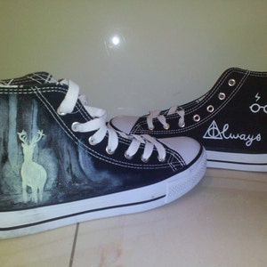 converse personalizzate harry potter