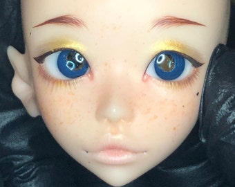 15mm Resin small blue iris mirror Pupil BJD Doll Eyes k29