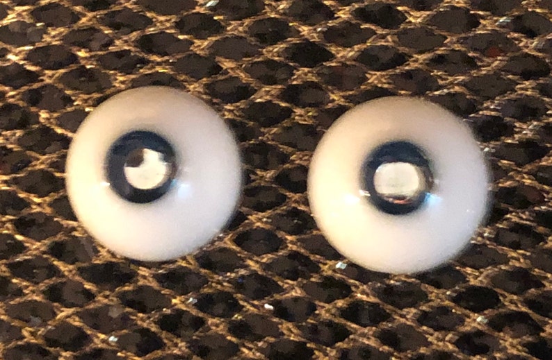 15mm Resin small blue iris mirror Pupil BJD Doll Eyes k29
