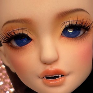 14mm small gem in navy Resin BJD Doll Eyes PP5