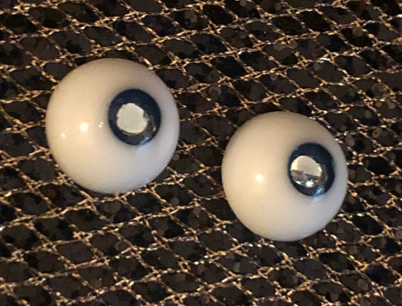 15mm Resin small blue iris mirror Pupil BJD Doll Eyes k29