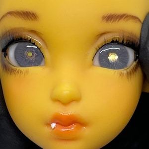 14mm holographic crystal in grey Resin BJD Doll Eyes F109