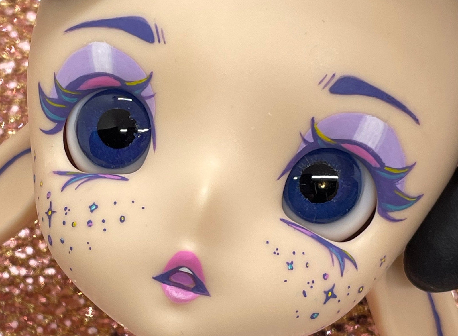 Doll Eyelashes, Auburn, Tutorial, Doll Making, Doll Repair