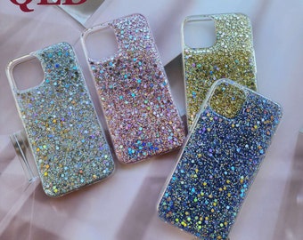 Shockproof Heavy Duty Glitter Bling Case Cover for Apple iPhone 13 14 Plus Pro Max