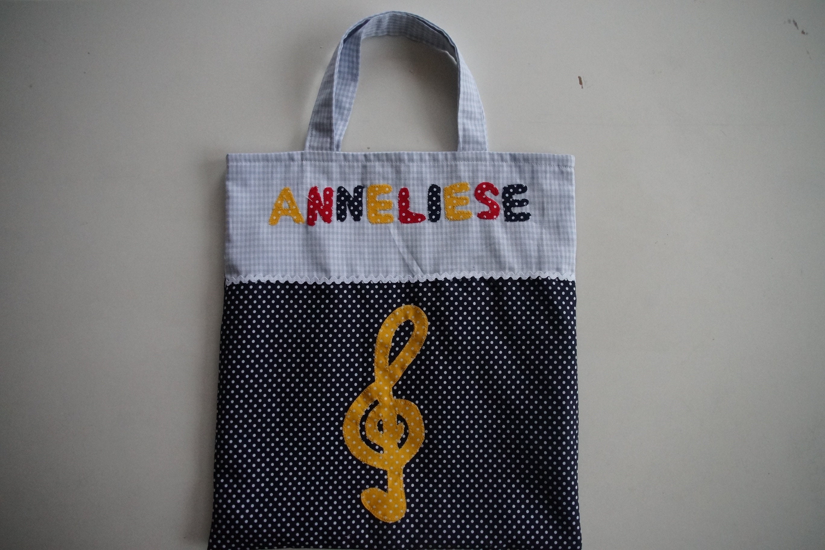 Pocket Flute Bag Tote Bag Music School Bag Etsy UK