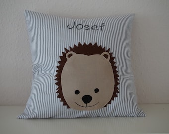 Cushion cover hedgehog cushion cover 35 x 35 cm