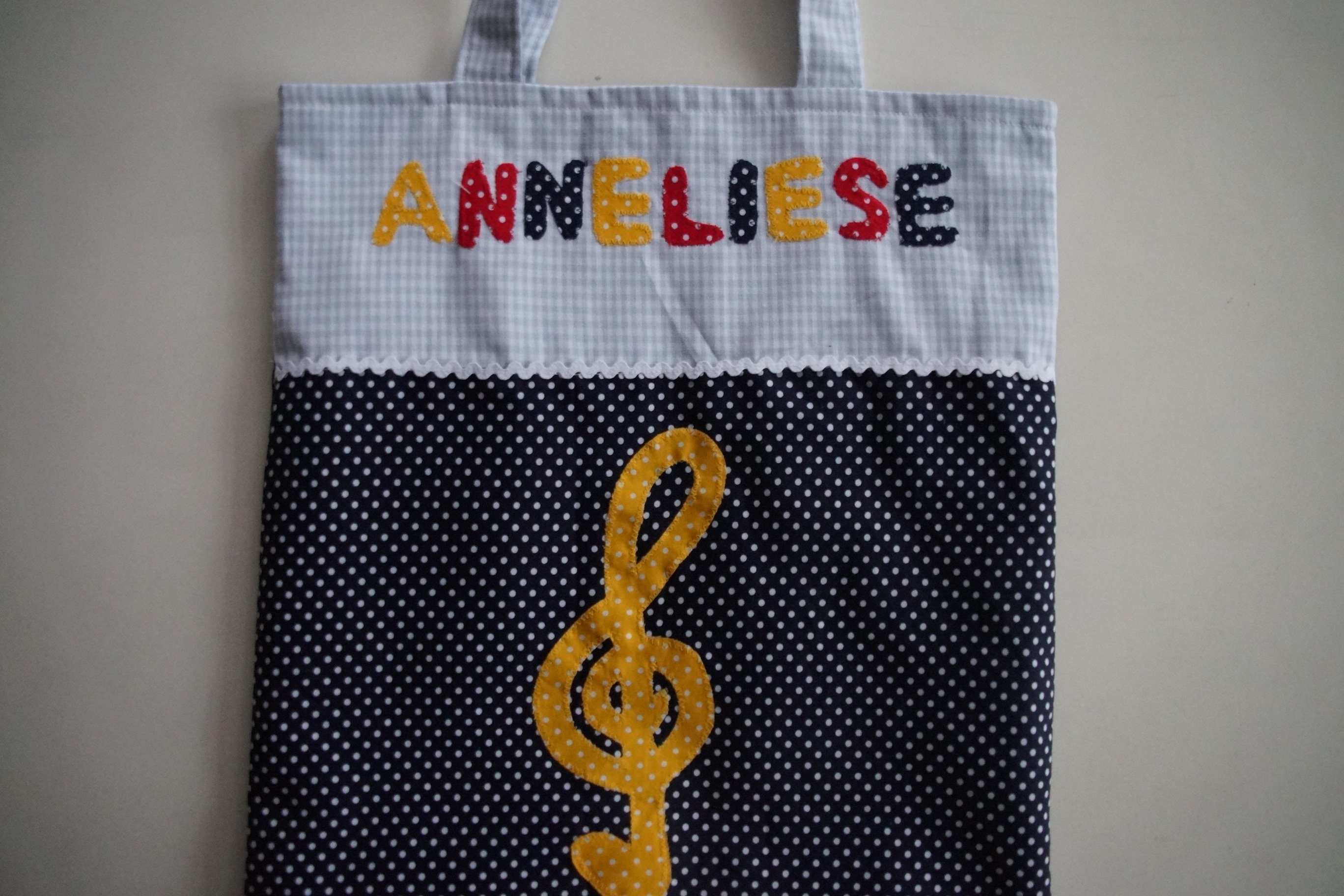 Pocket Flute Bag Tote Bag Music School Bag Etsy UK
