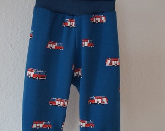 Fire brigade harem pants for babies and children size 56-116