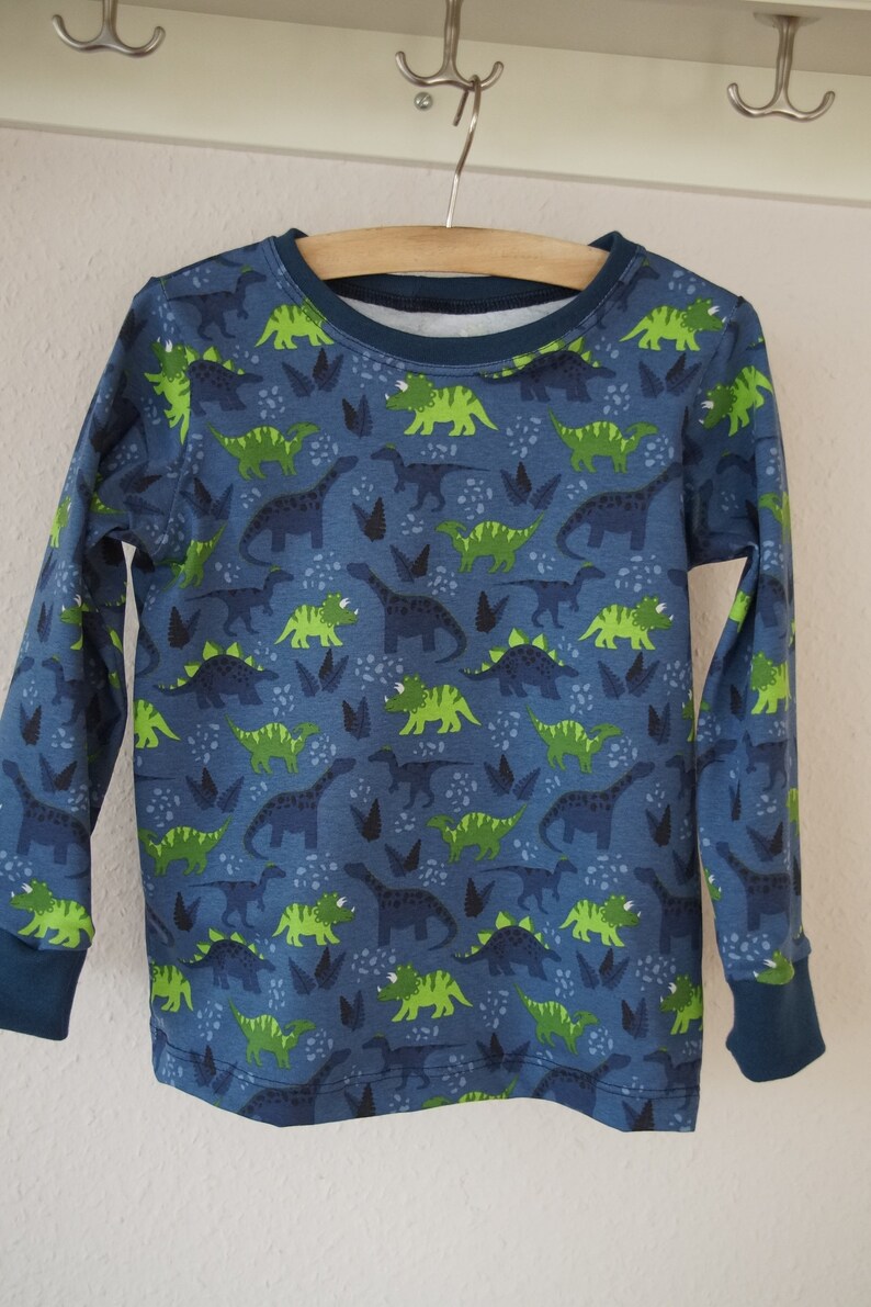 Long sleeve dinosaur shirt image 1
