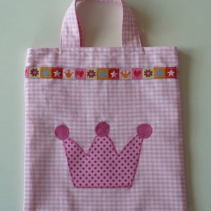 Children's Bag Crown 22 x 23 cm