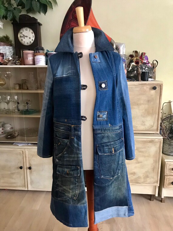 jeans coat ladies