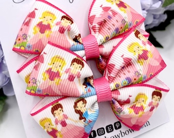 Prinzessin Haarschleifen, Prinzessin Haarspangen, Prinzessinnen Haarspangen