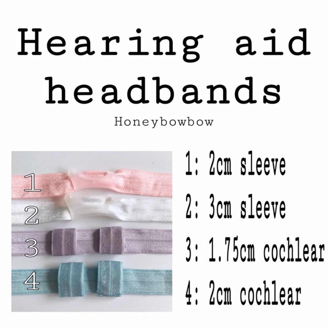 Hearing aid baby headband BOYS hearing aid headband hearing Etsy